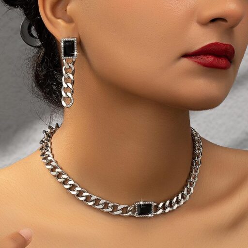 Parure Élégance Noire