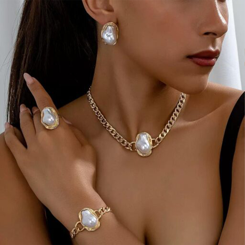 Ensemble collier et bracelet
